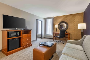 Suite, 1 King Bed with Sofa bed (Upper Floor, Sofa Sleeper, 2 Rooms)