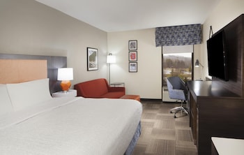 Studio, 1 King Bed with Sofa bed, Hearing Accessible, Microwave (Hearing)