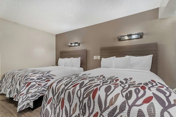 Deluxe Room, 2 Queen Beds, Accessible, Smoking (Roll-In Shower)