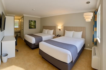 Double Room, 2 Queen Beds, Non Smoking, Pool View
