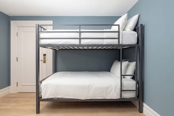 Twin Bunk Beds, Private Bathroom