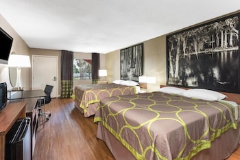 Standard Room, 2 Queen Beds, Non Smoking, Refrigerator & Microwave