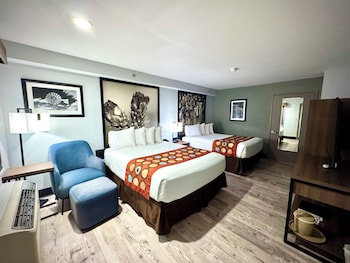 Standard Room, 2 Queen Beds, Accessible, Bathtub