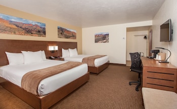 Economy Room, 2 Queen Beds (Motel)