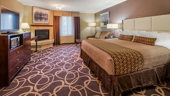 Suite, 1 King Bed, Non Smoking, Fireplace