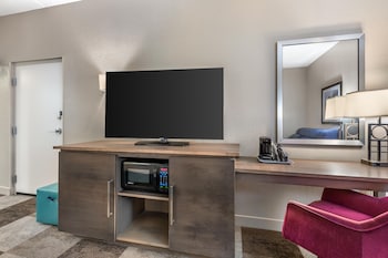 Room, 1 King Bed with Sofa bed, Accessible, Microwave (Mobility & Hearing, Roll-in Shower)
