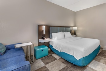 Room, 1 King Bed with Sofa bed, Accessible, Microwave (Mobility & Hearing, Roll-in Shower)