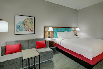 Room, 1 King Bed with Sofa bed, Microwave