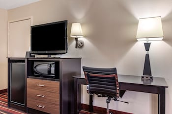Standard Room, 1 King Bed, Smoking, Refrigerator & Microwave