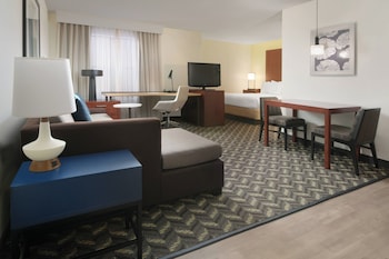 Studio, 1 Queen Bed with Sofa bed