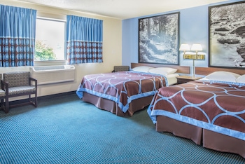 Double Room, 2 Double Beds, Non Smoking