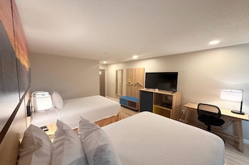 Double Room, 2 Double Beds, Non Smoking
