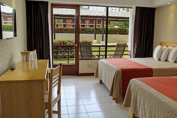 Standard Room, 2 Double Beds, Non Smoking, Balcony
