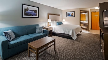 Standard Room, 1 King Bed, Non Smoking, Refrigerator & Microwave (with Sofabed)