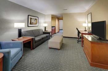 Suite, 1 King Bed with Sofa bed, Accessible (Sofa Sleeper, Tub, 2 Rooms)
