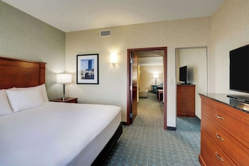 Suite, 1 King Bed with Sofa bed, Accessible (Sofa Sleeper, Tub, 2 Rooms)