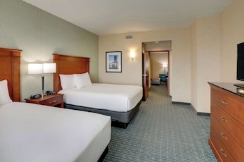 Suite, 2 Queen Beds, Accessible (Sofa Sleeper, Tub, 2 Rooms)