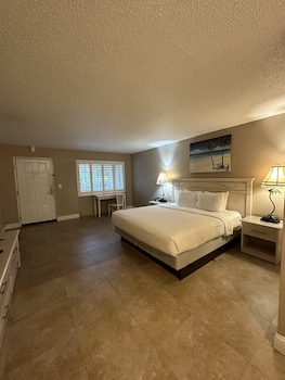 Room, 1 King Bed, Refrigerator & Microwave