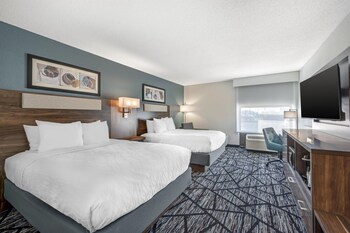 Standard Room, 2 Queen Beds, Non Smoking, Refrigerator & Microwave