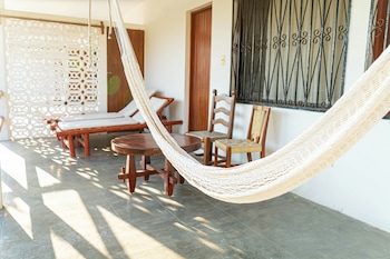 Tropical View with Fan, 2 double beds