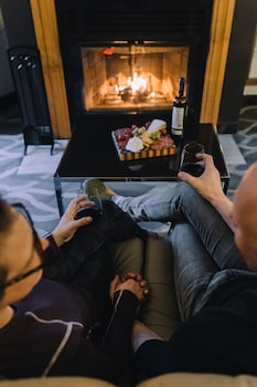Suite, 1 Bedroom, Fireplace