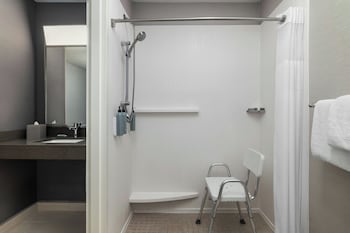 Room, 1 King Bed, Roll-in Shower