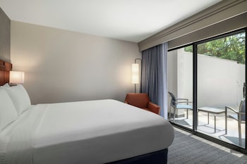 Studio, 1 King Bed with Sofa bed, Hearing Accessible, Balcony