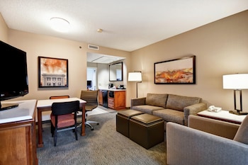 Suite, 1 King Bed with Sofa bed, Microwave
