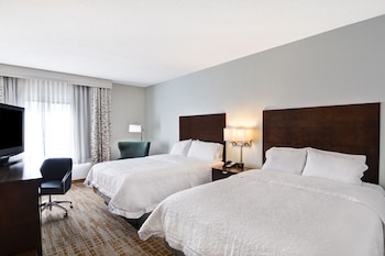 Room, 2 Double Beds, Accessible, Non Smoking (Roll-in Shower)