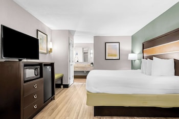 Standard Room, 1 Queen Bed, Non Smoking, Refrigerator & Microwave