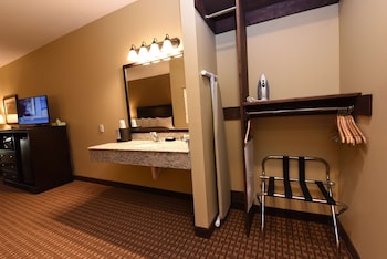 Standard Room, 1 King Bed, Accessible, Refrigerator & Microwave