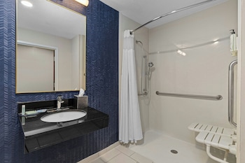 Room, 1 King Bed, Hearing Accessible (Roll-in Shower)