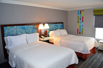 Two double beds non smoking
