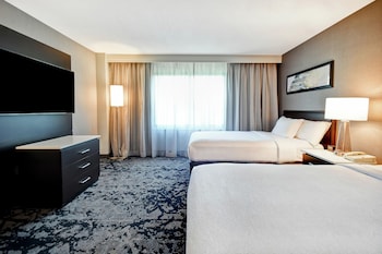 Suite, 2 Double Beds, Hearing Accessible, Microwave (Hearing)