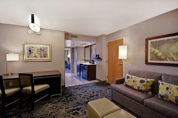 Suite, 2 Double Beds, Accessible, Bathtub