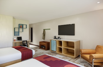 Room, 2 Queen Beds, Balcony (Pool)
