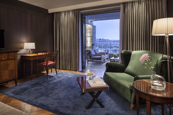 Premium Executive Suite with a terrace and Old City view.