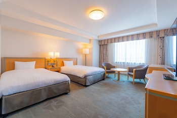 Corner Deluxe Twin Room, Non Smoking (2 Single beds)