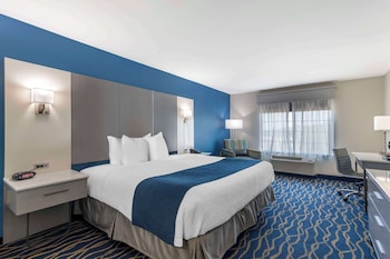 Standard Room, 1 King Bed, Non Smoking, Refrigerator & Microwave