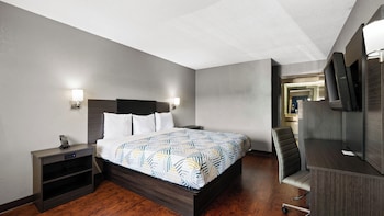 Deluxe Room, 1 King Bed, Smoking, Refrigerator & Microwave