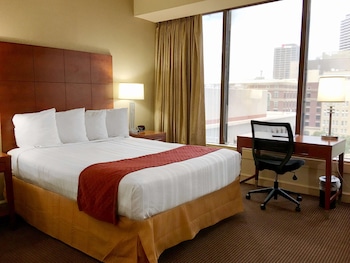 Standard Room, 1 King Bed, City View, Corner (with Sofabed)