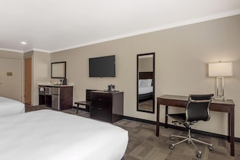 Standard Room, 2 Queen Beds, Non Smoking, Refrigerator & Microwave
