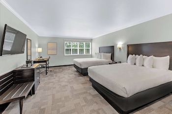 Standard Room, 2 Queen Beds, Non Smoking, Refrigerator & Microwave