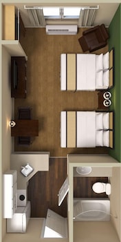 Studio, 1 Queen Bed, Accessible, Non Smoking