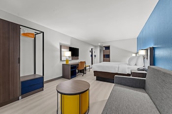 Suite, 1 King Bed with Sofa bed