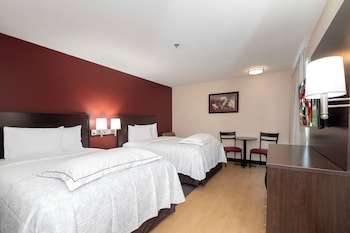 Premium Room, 2 Double Beds (Upgraded Bedding & Snack, Smoke Free)